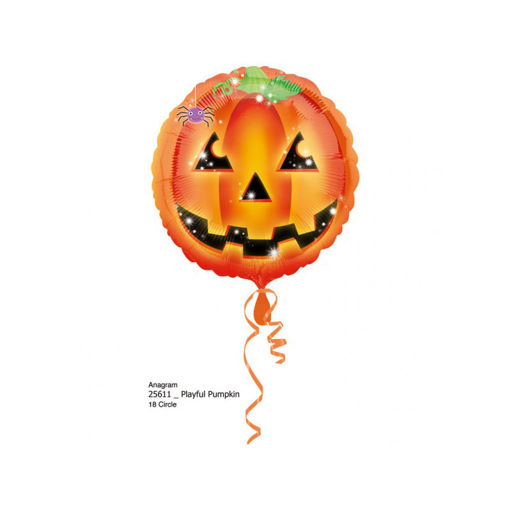 Picture of HALLOWEEN FOIL BALLOON 17INCH PUMPKIN